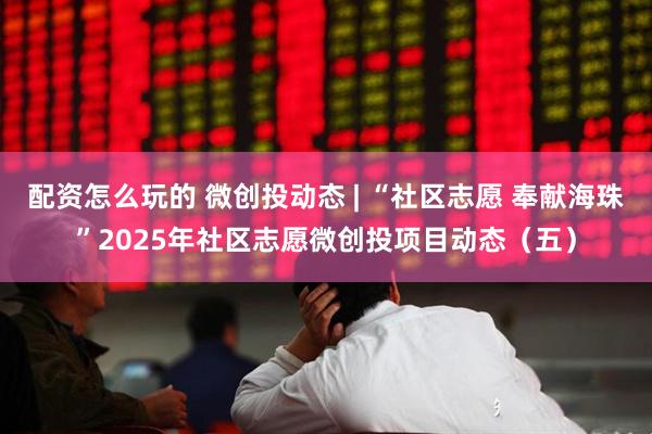 配资怎么玩的 微创投动态 | “社区志愿 奉献海珠”2025年社区志愿微创投项目动态（五）
